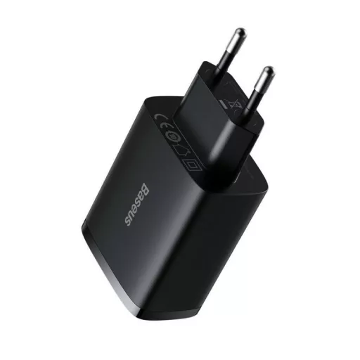 Baseus CCXJ020101 mobiltelefon töltő Univerzális Fekete Váltakozó áram Beltéri