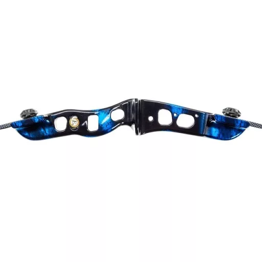 Poe Lang EK Firestar 25 LBS Carbon Blue Compound Bow