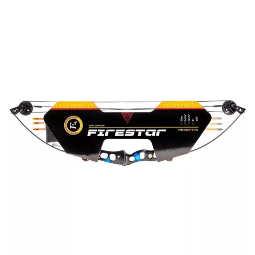 Poe Lang EK Firestar 25 LBS Carbon Blue Compound Bow