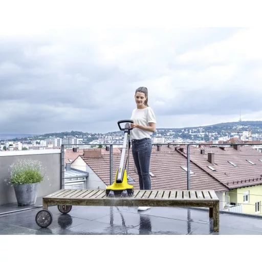 Kärcher PCL 4 Terassenreiniger Padlócsiszoló 800 RPM Fekete, Sárga