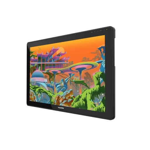 HUION Kamvas 22 Plus digitális rajztábla Fekete 476,64 x 268,11 mm USB
