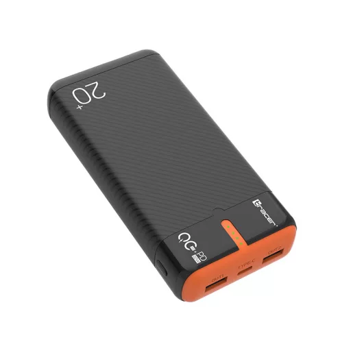 Tracer EnerGen 20000 mAh Fekete, Narancssárga