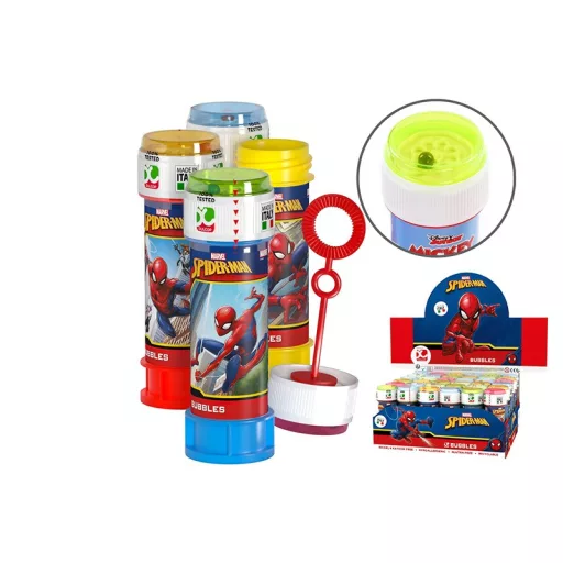 Soap bubbles 60 ml Spiderman display 36 pcs
