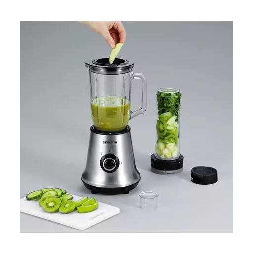 Severin SM 3737 turmixgép 1 L Asztali mixer 500 W Rozsdamentes acél