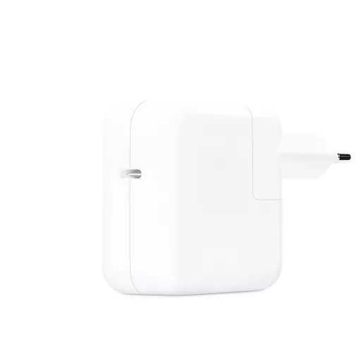 Apple MY1W2ZM/A áramátalakító és inverter Beltéri 30 W Fehér
