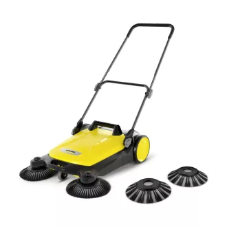Kärcher S 4 Twin 2-in-1 szőnyegseprű Fekete, Sárga