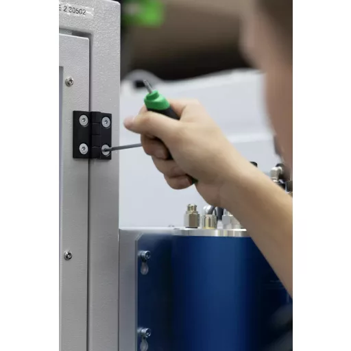 Stiftschlüssel-Set TORX, mit Quergriff ComfortGrip (schwarz/rot, 6-teilig mit Seitenabtrieb, mit Werkbankständer)