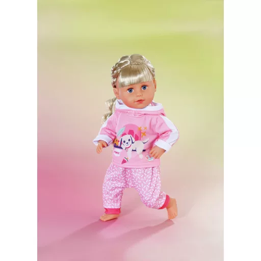 BABY born Jogging Suit Pink 43cm Játékbaba ruhakészlete