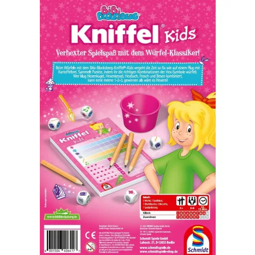 Schmidt Spiele Bibi Blocksberg: Kniffel Kids