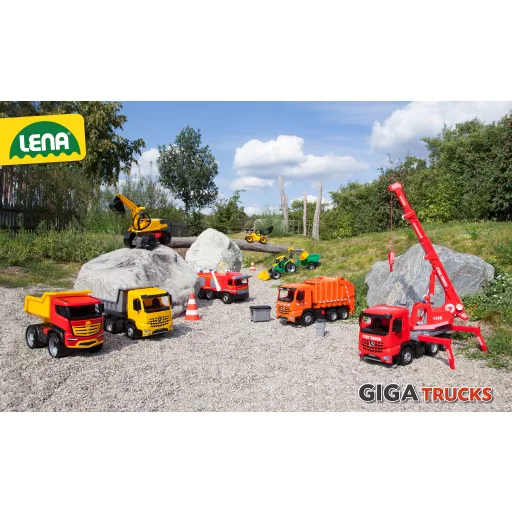 Lena GIGA TRUCKS Excavator PRO Lábbal hajtható kotrógép