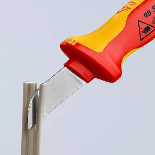 Knipex 98 52 Narancssárga, Vörös Rögzített pengés kés