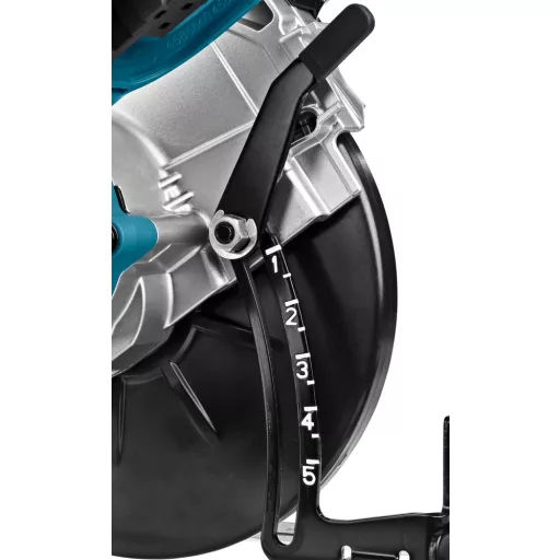 Makita DHS661RTJU hordozható körfűrész 16,5 cm Fekete, Kék 5000 RPM