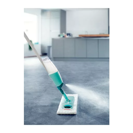 Leifheit Easy Spray XL felmosó Mikroszál Száraz és nedves Zöld, Fehér