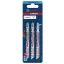 Bosch 2 608 900 541 lombfűrész, kanyarítófűrész és szablyafűrész lap Lombfűrész penge Keményfém 3 db