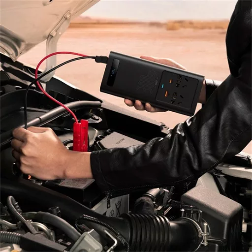 Baseus IGBT 300W inverter, fekete