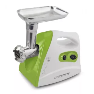   Esperanza EKM012G húsdaráló 600 W Zöld, Rozsdamentes acél, Fehér