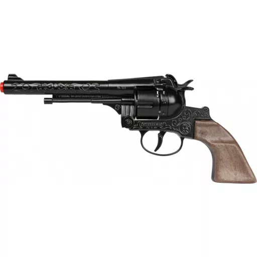 Metal cowboy revolver Gonher
