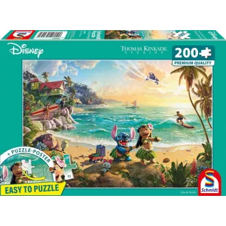 Schmidt Spiele 56557 kirakós játék 200 db Rajzfilmek