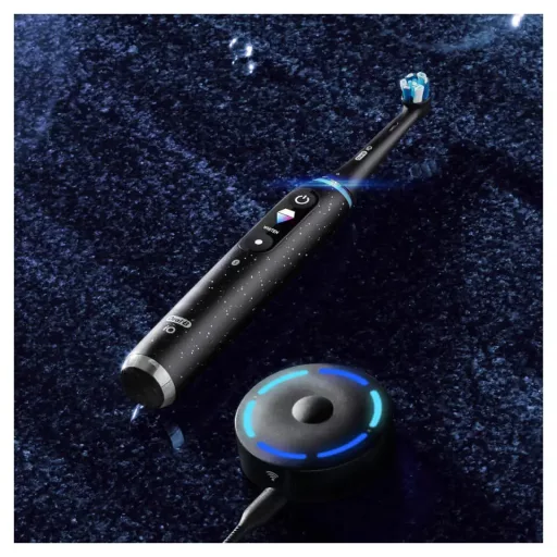 Oral-B iO Series 10 Felnőtt Forgó-oszcilláló fogkefe Fekete