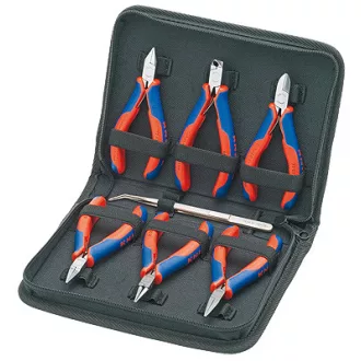 Knipex 00 20 16 Szerelőszerszám-készlet 7 eszközök