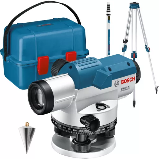 Bosch GOL 32 G szint 120 M Kék, Szürke