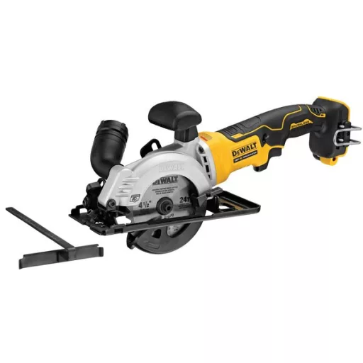 DeWALT DCS571NT-XJ hordozható körfűrész 11,5 cm Sárga 4500 RPM