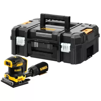   DeWALT DCW200NT-XJ hordozható csiszoló Lapcsiszoló 13500 OPM Fekete, Sárga