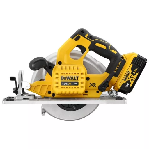 DeWALT DCS572NT hordozható körfűrész 18,4 cm Sárga 5500 RPM