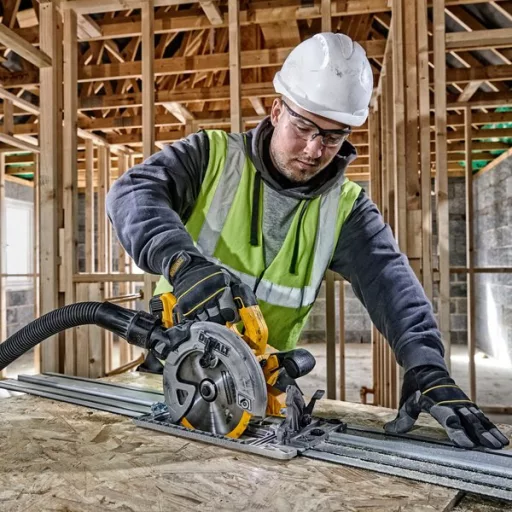 DeWALT DCS572NT hordozható körfűrész 18,4 cm Sárga 5500 RPM