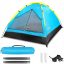 TOURIST TENT 2-PERSON ALPENAIR IGLO CAMPING WATERPROOF MOSQUITO NET