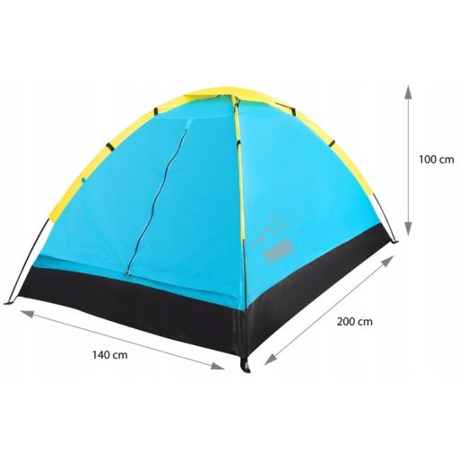 TOURIST TENT 2-PERSON ALPENAIR IGLO CAMPING WATERPROOF MOSQUITO NET