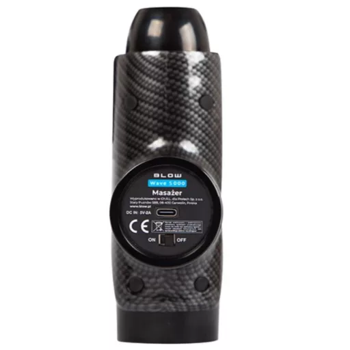 Wave 5000 massager + 10 tips + suitcase