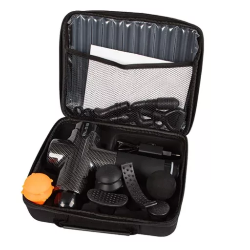 Wave 5000 massager + 10 tips + suitcase