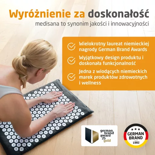 Medisana MM 100 acupressure mat with heating function