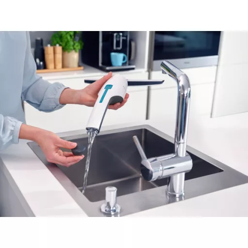 Leifheit 51030 elektromos ablaktisztító Fehér