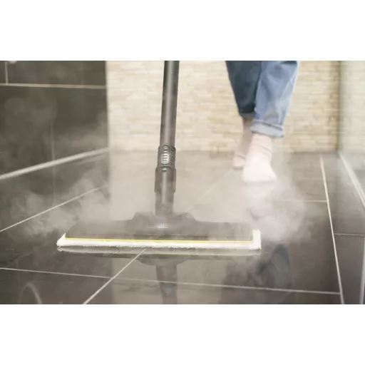 Kärcher SC 1 EasyFix Hordozható gőztisztító 1200 W Fekete, Fehér