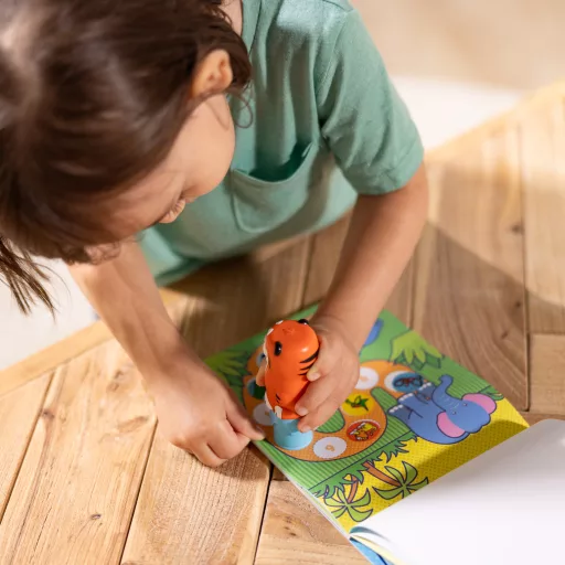 Melissa & Doug MAC STW StckrWowActvtyPadSetTiger GML gyerek matrica
