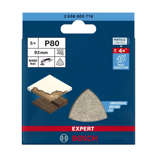 Bosch Expert M480 5 db Csiszolóháló