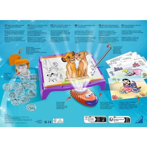 Ravensburger 23946 színező oldal és könyv Számok szerinti színező készlet