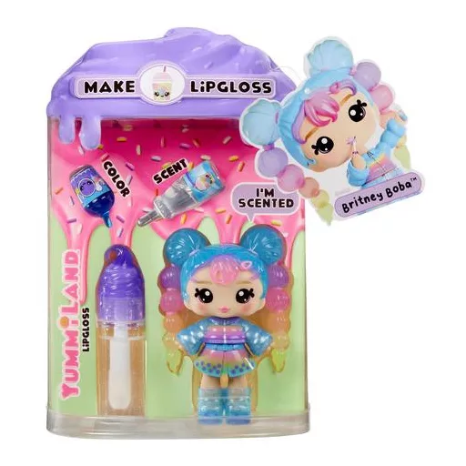 MGA Entertainment Yummiland Lip Gloss Doll Series 2- Boba (Britney Boba)