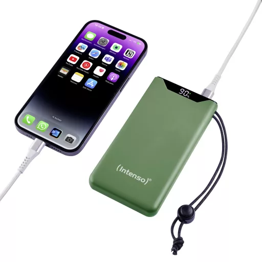 Intenso 7332037 külső akkumulátor Lítium-polimer (LiPo) 10000 mAh Zöld
