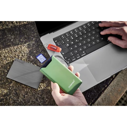 Intenso 7332037 külső akkumulátor Lítium-polimer (LiPo) 10000 mAh Zöld