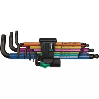 Wera 950/9 L alakú imbuszkulcs Metrikus 9 db