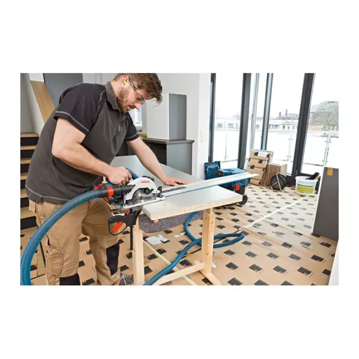 Bosch GKS 18V-57 G Professional 16,5 cm Fekete, Kék, Szürke, Vörös 3400 RPM