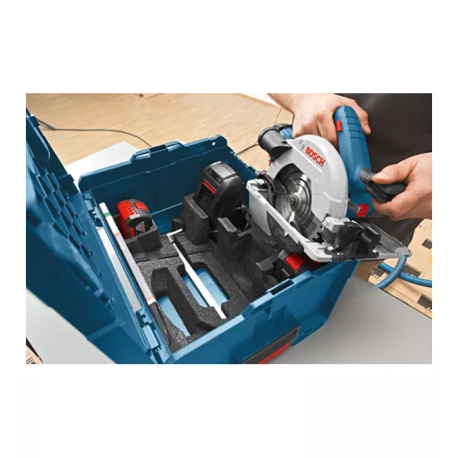 Bosch GKS 18V-57 G Professional 16,5 cm Fekete, Kék, Szürke, Vörös 3400 RPM