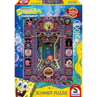 Schmidt Spiele 58587 kirakós játék 1000 db Rajzfilmek