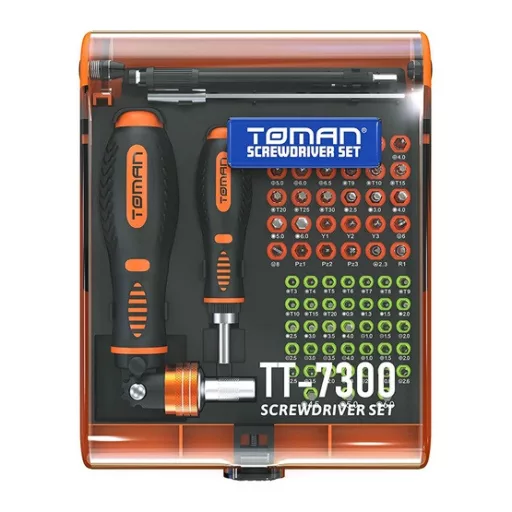 KEZ TT-7300 73 db-os Professzionális Bitkészlet