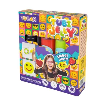 Zestaw Tubi Jelly Emotki 3 kolory