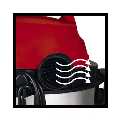 Einhell TC-VC 1820 SA 2342425 Aspiratutto 1250 W 20 l Henger alakú vákuum Porzsák