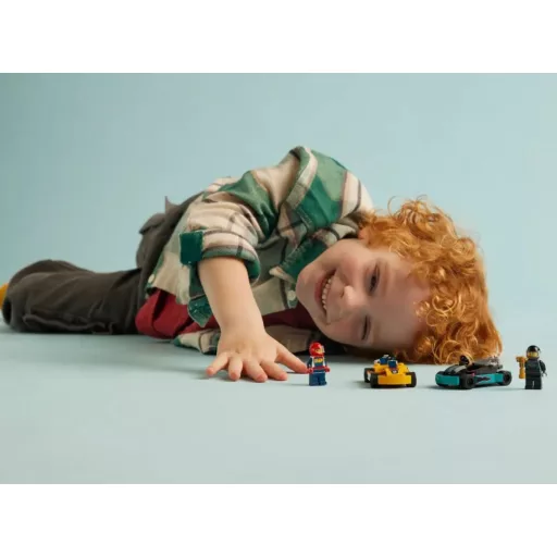 60400 City Go-Karts mit Rennfahrern